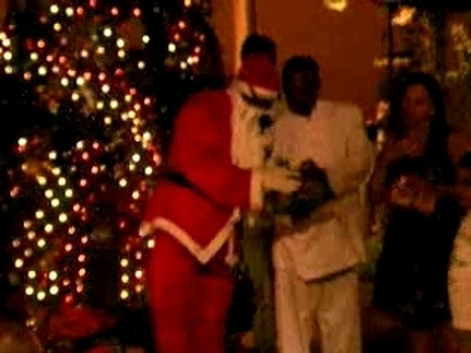 Le père noël arrive à Ouagadougou