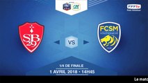 COUPE GAMBARDELLA-CA, 1/4 de Finale - Stade Brestois / FC Sochaux-M. - Dimanche 1 Avril à 14h45 (2)
