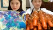MEOGBANG BJ  COMPILATION-CHINESE FOOD-MUKBANG-challenge-Beauty eat strange food-asian food-NO.107