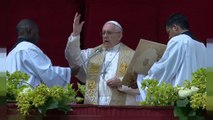El papa Francisco pide el fin del 