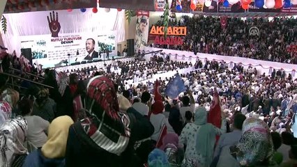 Cumhurbaşkanı Erdoğan, AK Parti Adana 6. Olağan İl Kongresi'nde (1)