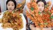 MEOGBANG BJ  COMPILATION-CHINESE FOOD-MUKBANG-challenge-Beauty eat strange food-asian food-NO.108