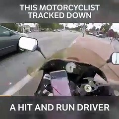 This chase is absolutely intense. Props to this guy for tracking him down!