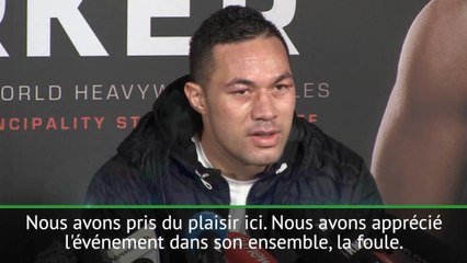 Boxe - Parker : "Le meilleur a gagné"