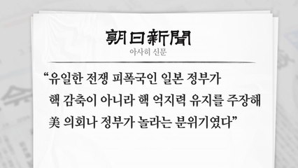 "日, 겉으로는 핵 없는 세상, 속내는 핵 유지" / YTN