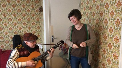 Renée Garlène et Rodolphe Raffalli