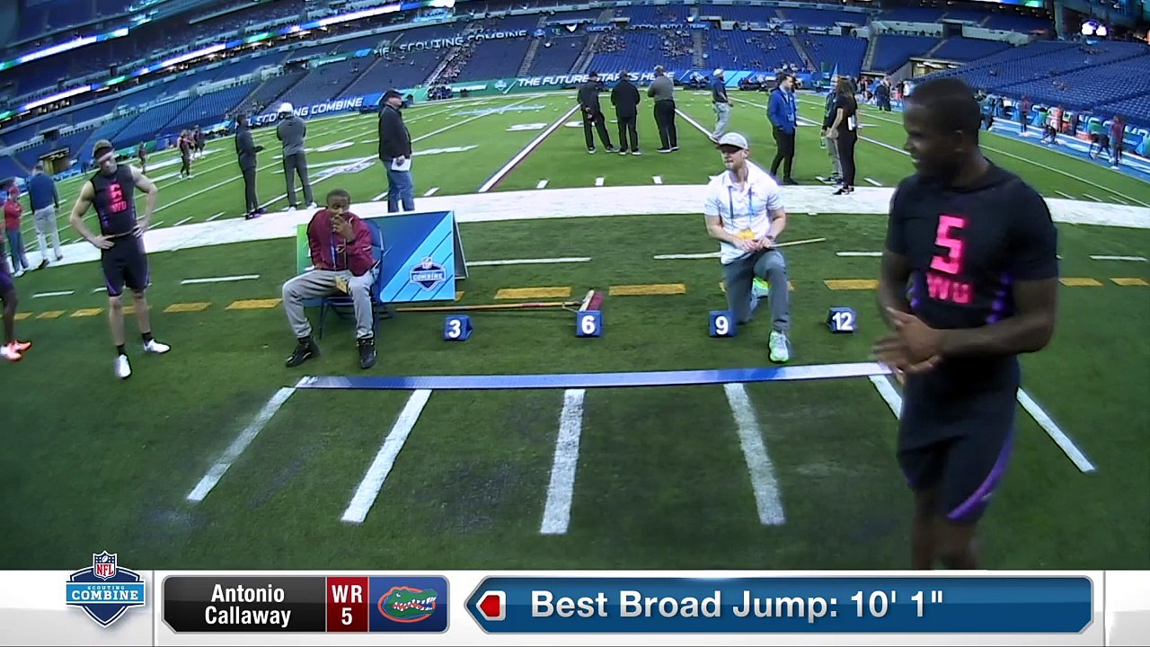Antonio Callaway 2018 Combine Workout