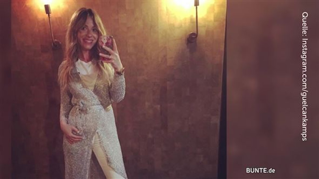 Babyalarm: versteckt gülcan kamps einen babybauch?