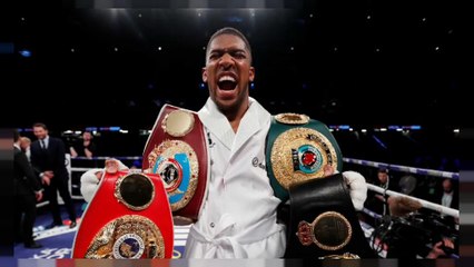 İngiliz Boksör Anthony Joshua rakip tanımıyor