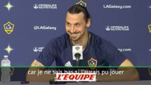 Ibrahimovc «Les fans voulaient Zlatan, je leur ai donné Zlatan» - Foot - MLS