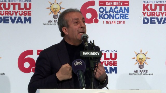 AK Parti Bakırköy 6. Olağan Kongresi - AK Parti Genel Başkan Yardımcısı Eker (2) - İSTANBUL