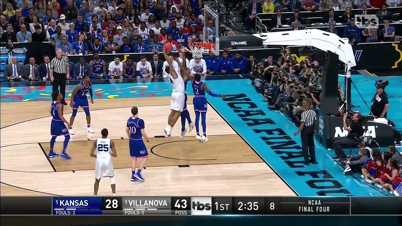 Kansas vs. Villanova- Wildcats cruise to the National Championship Game