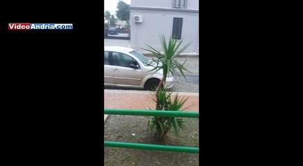 Andria: "grandine lampo" a Pasqua blocca automobilisti