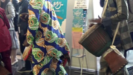 【2018/4/1】「もっと！海外へ 2018 ～羽田から世界へ～」アフリカン・ドラム・ダンス