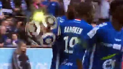 Stephane Bahoken Goal - Strasbourg 1 - 0	 Metz 01-04-2018