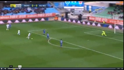 Plea Goal - Troyes vs Nice 0-1  01.04.2018 (HD)