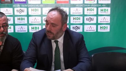 Yeşilgiresun Belediyespor-Galatasaray Odeabank basketbol maçının ardından - GİRESUN