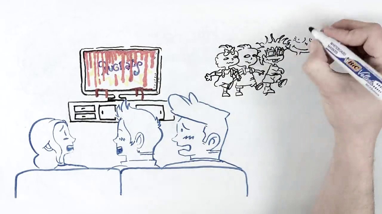 La TERRIBLE VERDAD de los RUGRATS - Draw My Life en Español