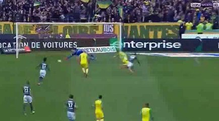 Remy Cabella Goal  - Nantes 0 - 2	 St Etienne 01-04-2018
