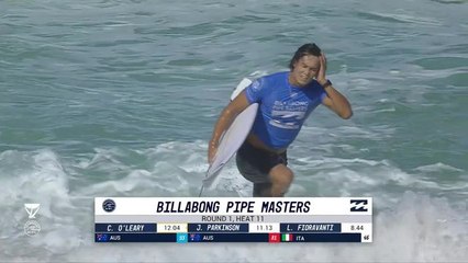 Adrénaline - Surf : Billabong Pipe Masters, Men's Championship Tour - Round 1 heat 11