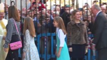 La Familia Real asiste a la misa de Pascua en Palma