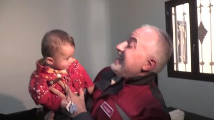 Doğu Guta Ablukasının Simgesi Kerim Bebek Türkiye'de (3)