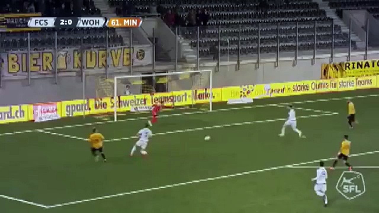Schaffhausen 3:0 Wohlen  (Switzerland. Challenge League. 31 March 2018)