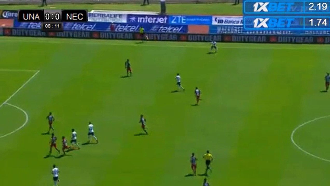 Jesus Daniel Gallardo Vasconcelos Goal HD - U.N.A.M.- Pumas 1-0 Necaxa 01.04.2018