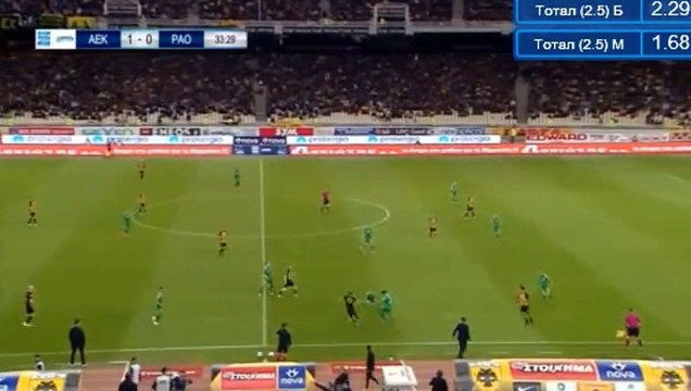 Emanuel Insua RED CARD HD - AEK Athens FC 1-0 Panathinaikos 01.04.2018