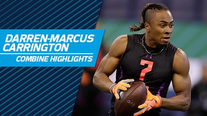 Darren-Marcus Carrington's full 2018 NFL Scouting Combine workout