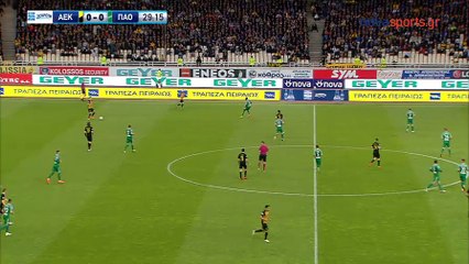 1-0 Sergio Araujo AMAZING Goal [HD] - AEK 1-0 Panathinaikos - 01.04.2018