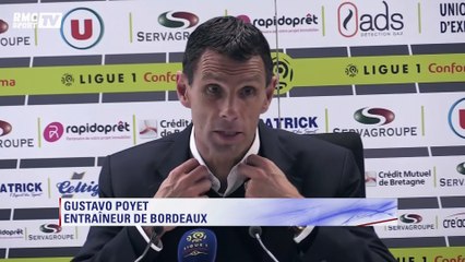 Ligue 1 :  Poyet n'a pas aimé la performance de Bordeaux