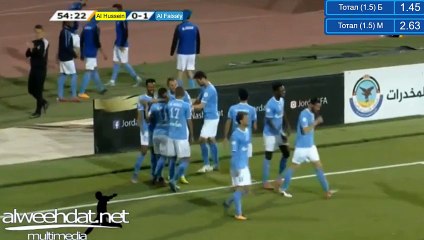 Anas Walid Khaled Bani Yassen  Goal HD - Al-Faisaly Amman 1-0 Al Hussein 01.04.2018