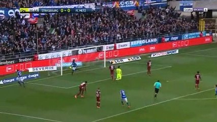 Résumé Strasbourg / Metz -buts de match 2-2