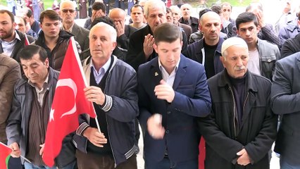 İsrail askerleri tarafından 15 Filistinlinin şehit edilmesine tepkiler - AFYONKARAHİSAR