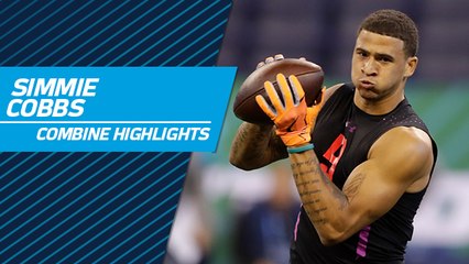 Simmie Cobbs' full 2018 NFL Scouting Combine workout