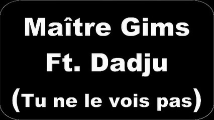 Maître Gims - Tu ne le vois pas