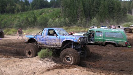 Dirt Church congregation precticing their religion.