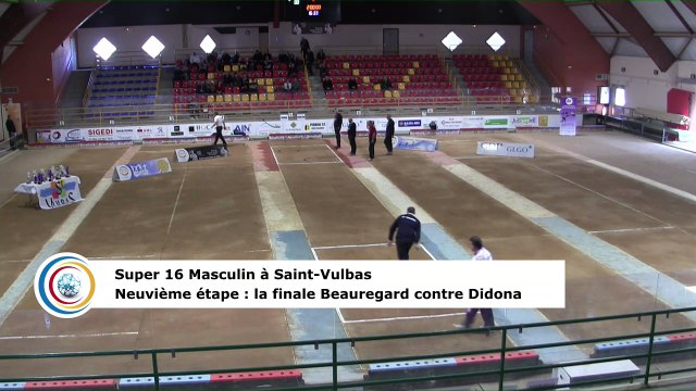 La finale, neuvième étape du Super 16 masculin, Saint-Vulbas 2018