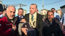 Cumhurbaşkanı Erdoğan, Doğu Guta'nın simgesi Kerim bebek ile Nur ve Ala kardeşlerle buluştu - HATAY