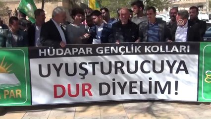 Hüda Par'lı Gençler Uyuşturucuya "Dur" Dedi
