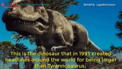 THE TOP 10 || TOP 10 Carnivorous Dinosaurs || Spinosaurus, Troodon, T-Rex,...