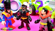 Imaginext Batman Superman at Super Villain Expo with Doomsday and Red Hood - Once Upon A Toy