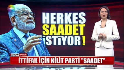 İttifak İçin Kilit Parti "SAADET" - Show Haber - 01.03.2018