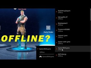 Fortnite Friends Show As Offline