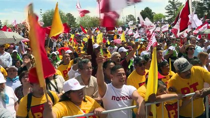 Trump irrumpe en arranque de campaña presidencial de México