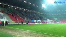 Awantura na meczu GKS Tychy - Ruch (31.03.2018 r.)