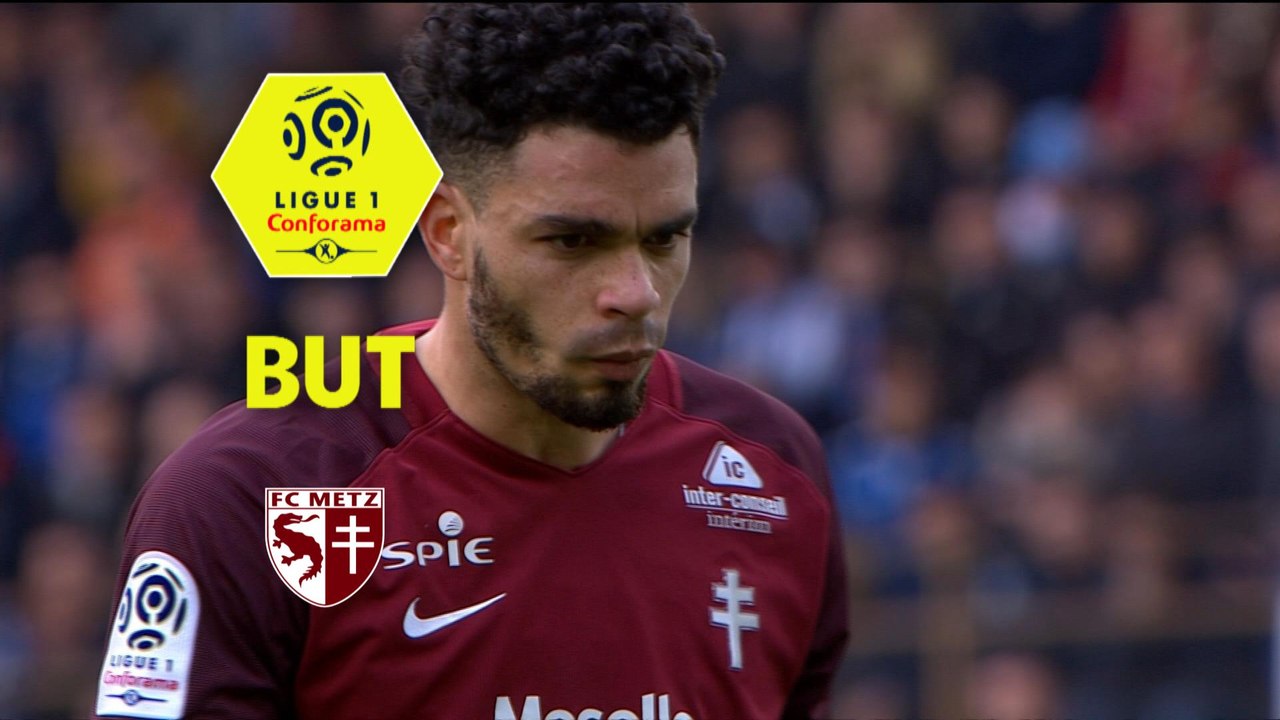 But Emmanuel RIVIERE (24ème pen) / RC Strasbourg Alsace - FC Metz - (2-2) - (RCSA-FCM) / 2017-18