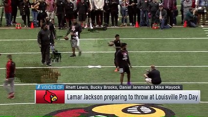 Lamar Jackson highlights  Louisville pro day 2018 - NFL Videos