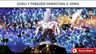 goku y freezer vs jiren